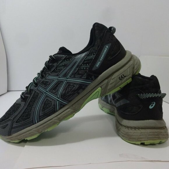 Asics Gel-Venture 6 Womens Size 8 US Gray Running Shoes 1012A504 - Picture 5 of 6